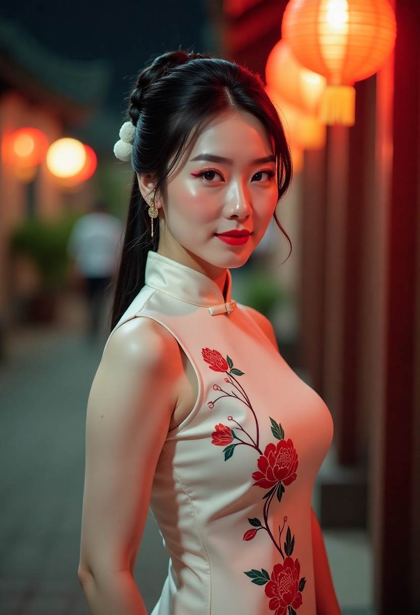 剧中男主在车站等待的场景